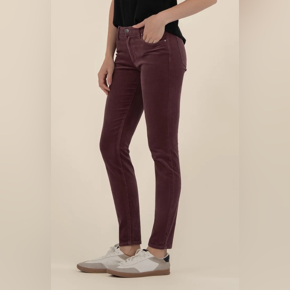 $5 Friday Teal Kut from the Kloth Diana Skinny Leg corduroy Jeans